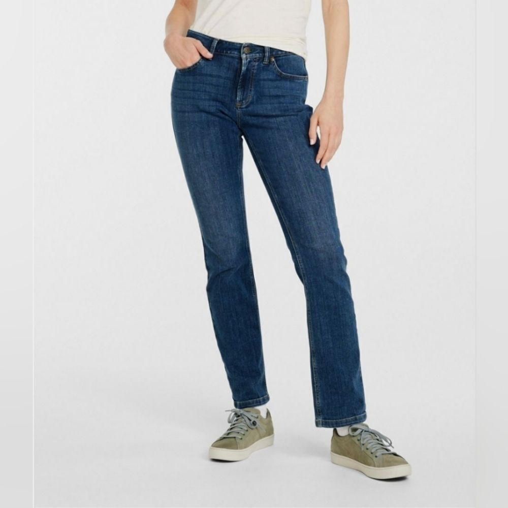L.L. Bean Straight Leg Dark Wash Jeans